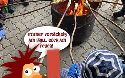 Pflasterpass® -Grillen mit Kindern