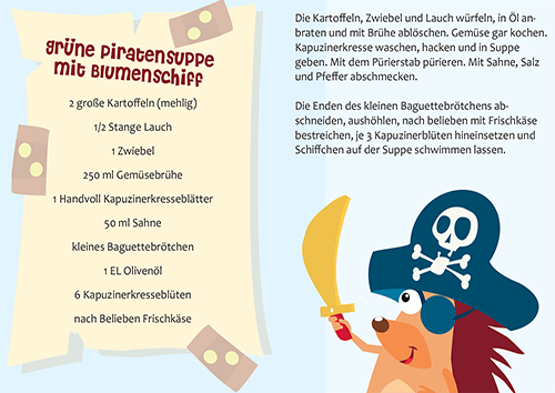 Vorschau Rezept-Piratensuppe mit Blumenschiff