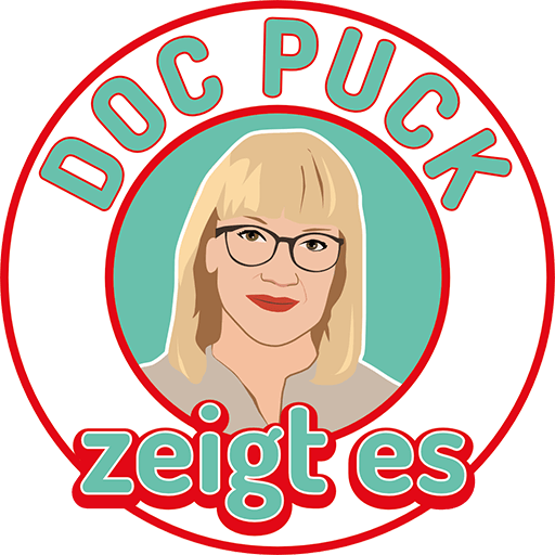 Pflasterpass® Partner Doc Puck zeigt es_Logo_Neu_mit roten Outlines